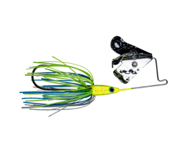 Strike King Tri-Wing Mini Buzz King / Chartreuse Blue