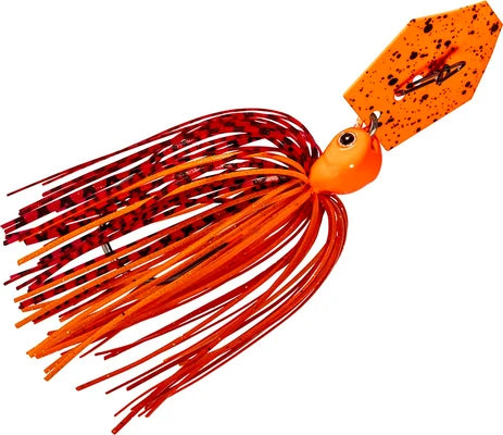 Z-MAN Chatterbait Jack Hammer 3/8oz Fire Orange-Org Blade