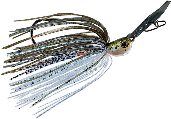 Z-MAN Chatterbait Jack Hammer 3/8oz Green Pumpkin Shad