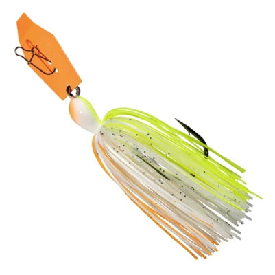 Z-MAN Big Blade Chatterbait 3/4oz Chartreuse/White/Orange