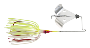Strike King Bleeding Bait Elite Buzz Bait Bleeding Chartreuse White