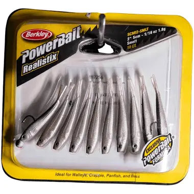 Berkley Minnow Power Bait 2" Emerald Shiner 18ct