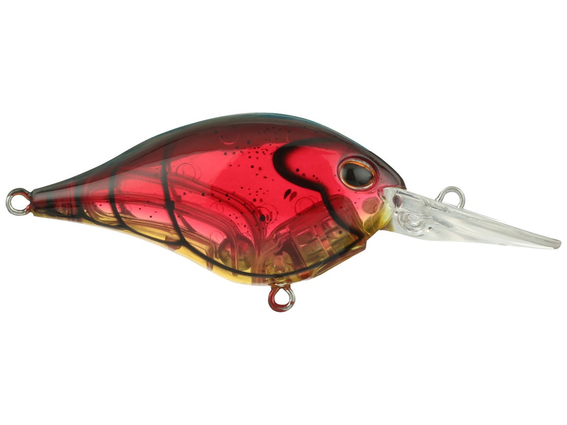 Berkley Dime Size 6, 1/2oz 2in Dives 6-8ft Ghost Red Craw