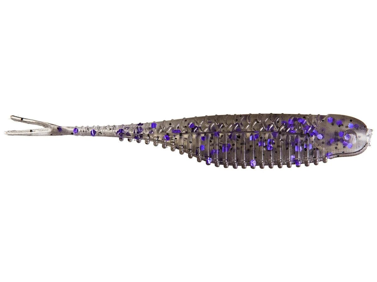 Great Lakes Finesse Hover Minnow 2.75" 8pk Smoke Clear Purp Flk