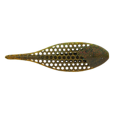 Berkley PowerBait® MaxScent Flux-Gill 5.3in. Green Pump. Watermelon Red