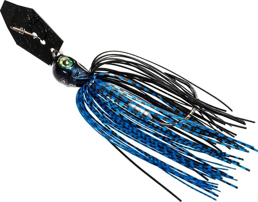 Z-MAN Tungsten Chatterbait Elite  EVO 3/8 oz. Blacl/Blue