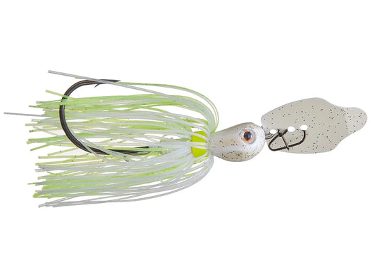 Strike King Thunder Cricket Vibrating Swim Jig 3/8 Chart Blue Glimmer