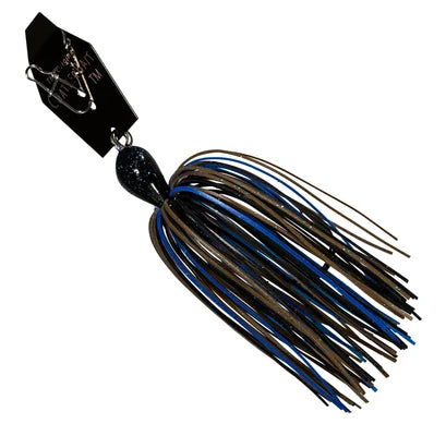 Z-MAN Big Blade Chatterbait 1/2oz Black/Blue Candy