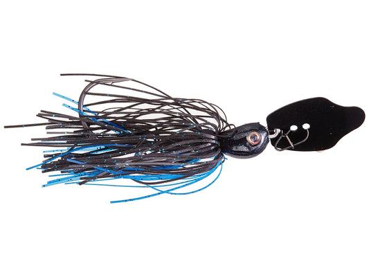 Strike King Thunder Cricket Vibrating Swim Jig 3/8 Black/Blue