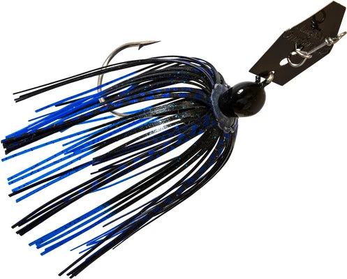 Z-MAN Chatterbait 3/8oz Blue/Black Black Blade
