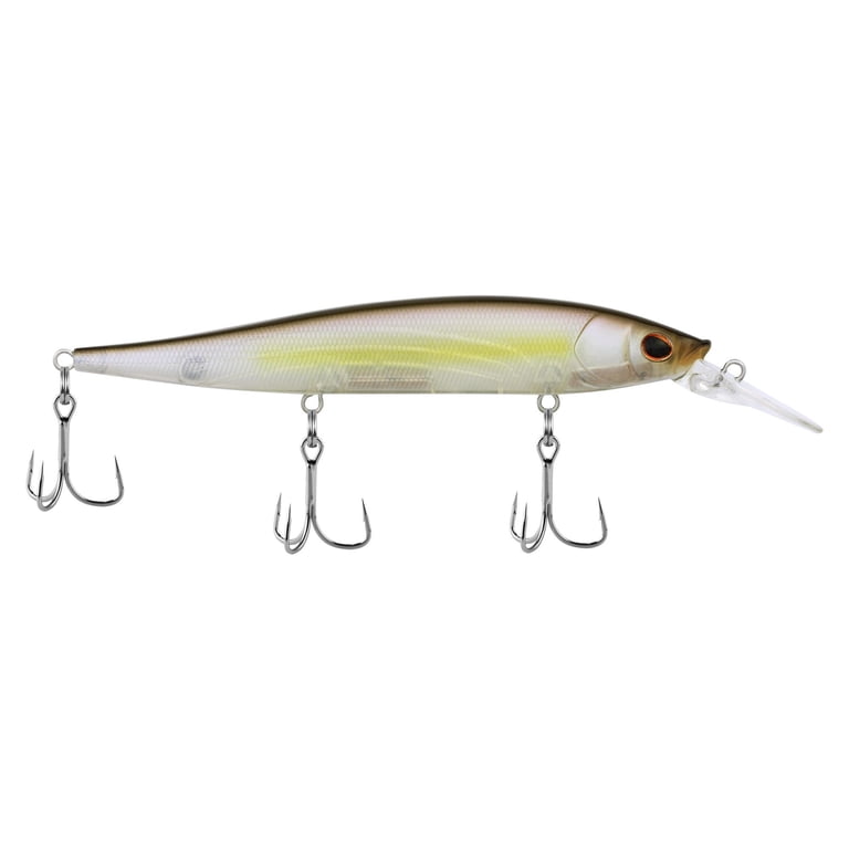 Berkley Stunna Size 112+1, 1/2oz 4.4in Dives 6-10ft Stealth Shad