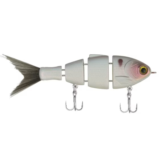 Bucca Lil' Baby Bull Shad 2.5" 3/16oz Pearl Bone